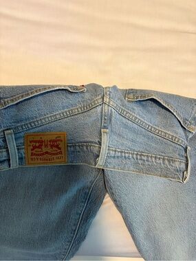 New Levi's 501’s Women’s Light Blue Straight Denim Jeans